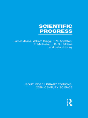 cover image of Scientific Progress